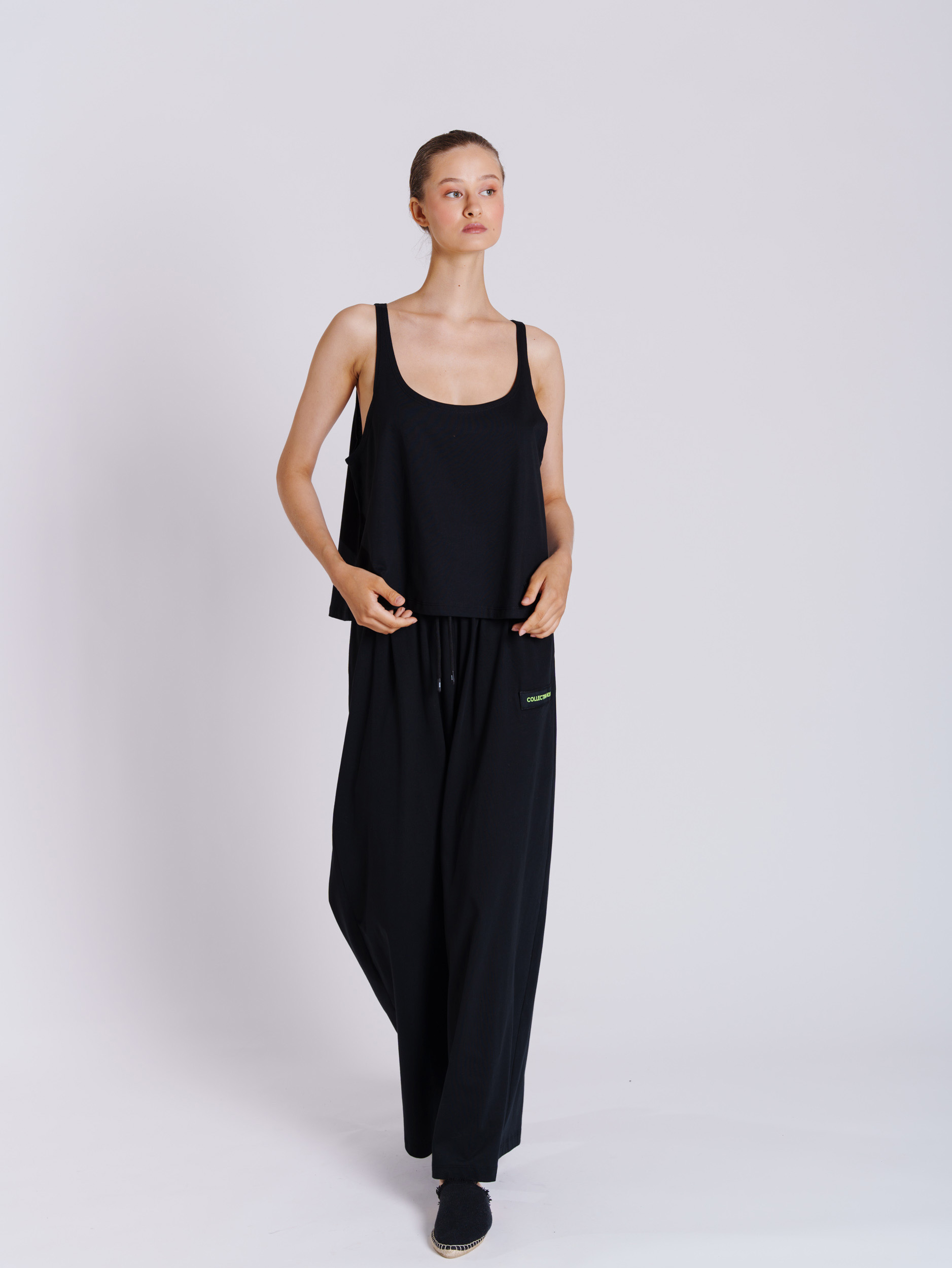 FIN PANTS BLACK_3 FIN-PANTS - Image 1